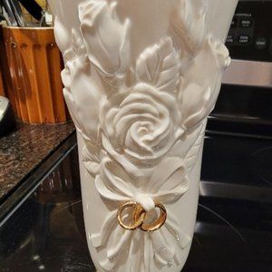 Lennox Wedding Tall Vase Porcelain